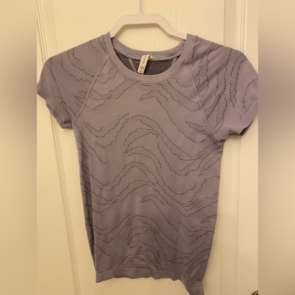 Athleta Purple Camo Shirt